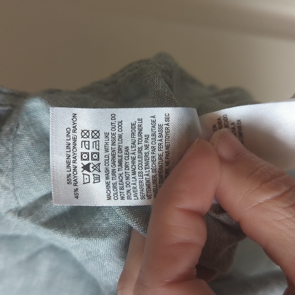 Linen Button Up - Picture 5 of 6
